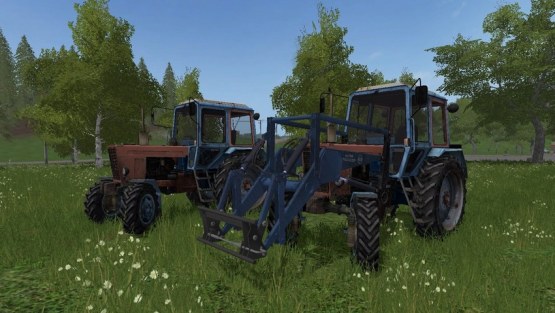 Мод «МТЗ-100 MR» для Farming Simulator 2017