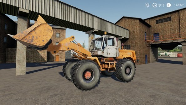 Мод погрузчик «ХТЗ Т-156 АП» для Farming Simulator 2019