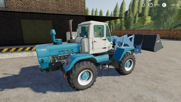 Мод погрузчик «ХТЗ Т-150К» для Farming Simulator 2019
