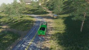 Маршрутная сеть Autodrive для FS 19 Зеленая долина