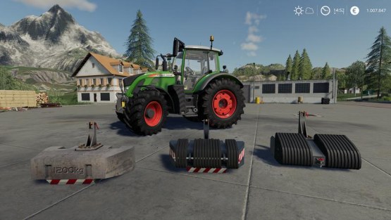 Мод «Front Weights Pack» для Farming Simulator 2019