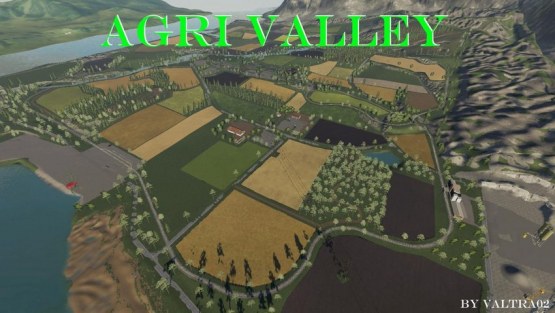 Карта «Agrivalley» для Farming Simulator 2019