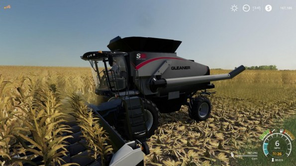 Мод «AGCO Gleaner S98» для Farming Simulator 2019