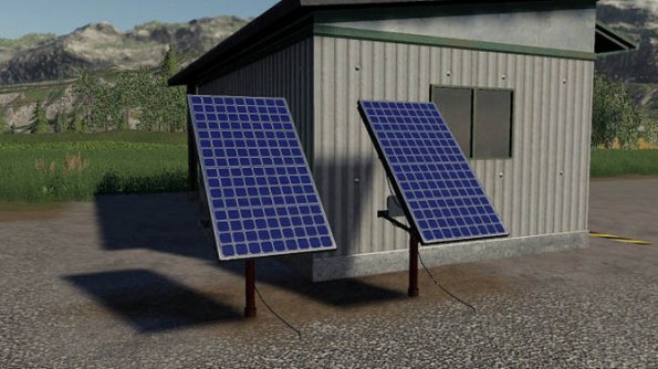 Мод «Солнечная панель» для Farming Simulator 2019