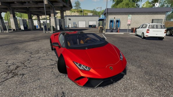 Мод «Lamborghini Huracan Spyder» для Farming Simulator 2019