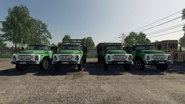Мод «ЗиЛ-130 Зелёный» для Farming Simulator 2019
