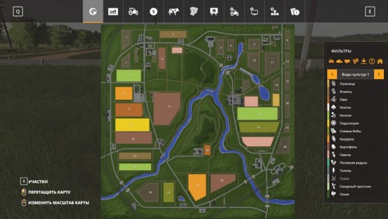 Карта «Сосновка» для Farming Simulator 2019
