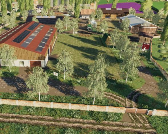 Карта «Ma Petite Vallée» для Farming Simulator 2019