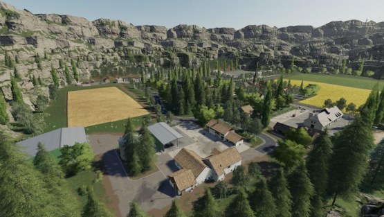 Карта «Minibrunn Map» для Farming Simulator 2019