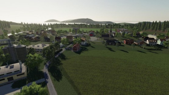 Карта «Wurttemberger Land» для Farming Simulator 2019