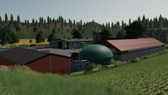 Карта «Riesenbeck» для Farming Simulator 2019
