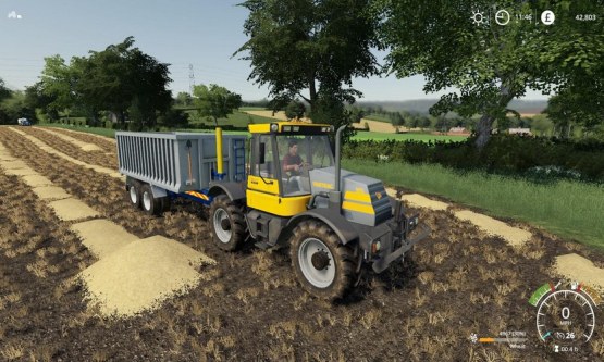 Мод «JCB Fastrac 150» для Farming Simulator 2019