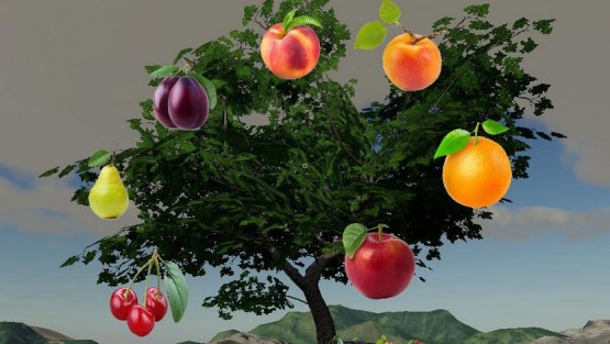Мод «Фруктовые деревья от BOB51160» для Farming Simulator 2019