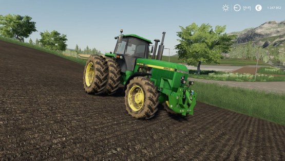 Мод «John Deere MFWD5055» для Farming Simulator 2019