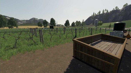 Мод «Виноградник» для Farming Simulator 2019