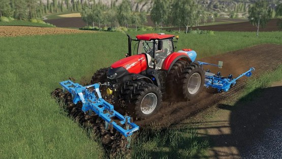Мод плуг «LIZARD Subsoiler 6M» для Farming Simulator 2019