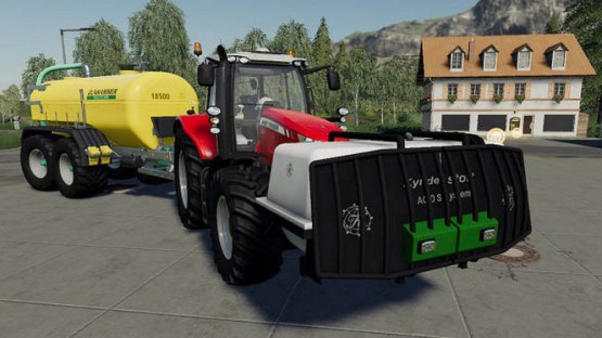 Мод «Kyndestof (slurry) front tank» для Farming Simulator 2019