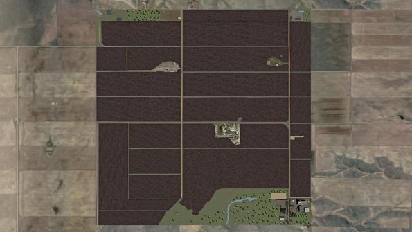 Карта «Welker Farms» с большими полями для Farming Simulator 2019