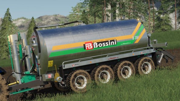 Мод навозная цистерна «Bossini B350» для Farming Simulator 2019