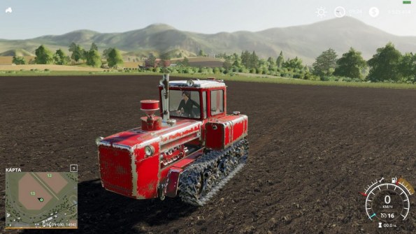 Мод трактор «ДТ-175C» для Farming Simulator 2019