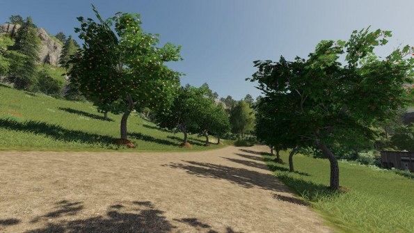 Мод «Размещаемые фруктовые деревья» для Farming Simulator 2019