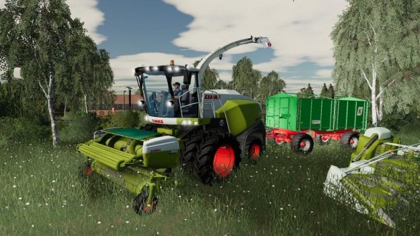 Мод «Claas Jaguar 800 Packet» для Farming Simulator 2019