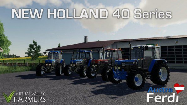Мод «Ford New Holland 40 Series» для Farming Simulator 2019