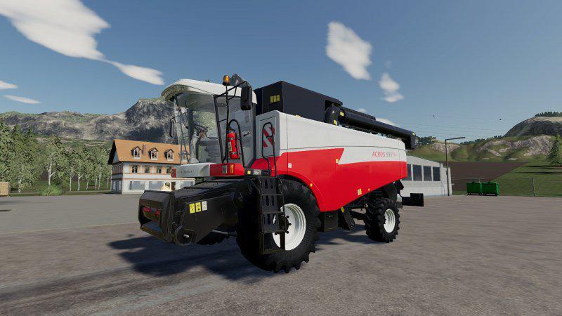 Мод «Акрос 595 Плюс Ростсельмаш» для Farming Simulator 2019