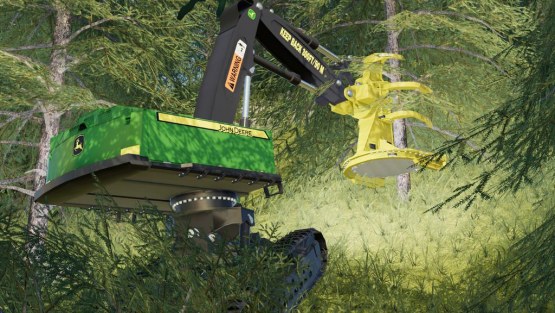 Мод «John Deere 959M Feller Buncher» для Farming Simulator 2019