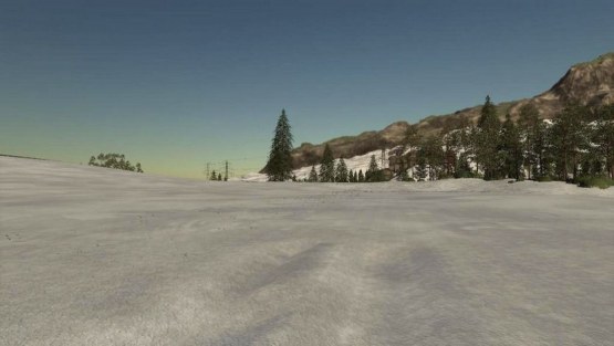Мод климат «GEO: Снежные Земли» для Farming Simulator 2019