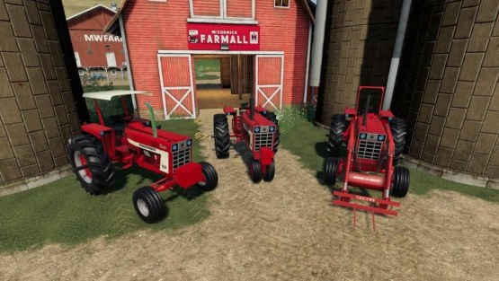 Мод трактор «IH 66 series» для Farming Simulator 2019