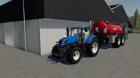 Мод «New Holland T7000 series» для Farming Simulator 2019