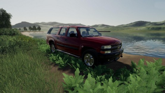 Мод «1999 Chevy Suburban» для Farming Simulator 2019