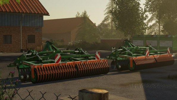 Мод борона «Amazone Catros 4001» для Farming Simulator 2019