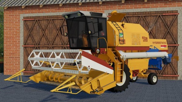 Мод «Bizon Rekord 5058 Hydrostatic» для Farming Simulator 2019