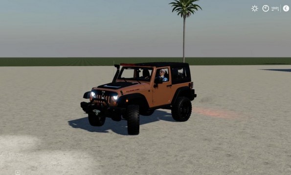 Мод внедорожник «Jeep Rubicon» для Farming Simulator 2019