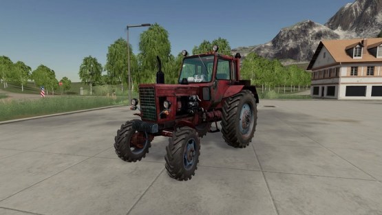 Мод «МТЗ-82 Красный» для Farming Simulator 2019