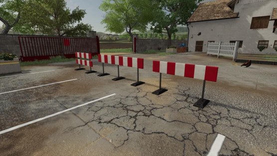 Мод «Traffic Warning Signs» для Farming Simulator 2019