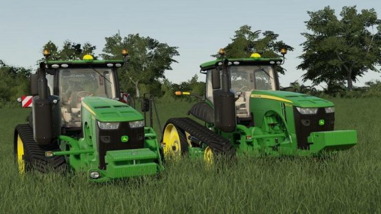 Мод «John Deere 8RT Series» для Farming Simulator 2019