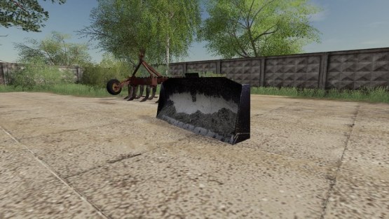 Мод «Отвал для силоса» для Farming Simulator 2019