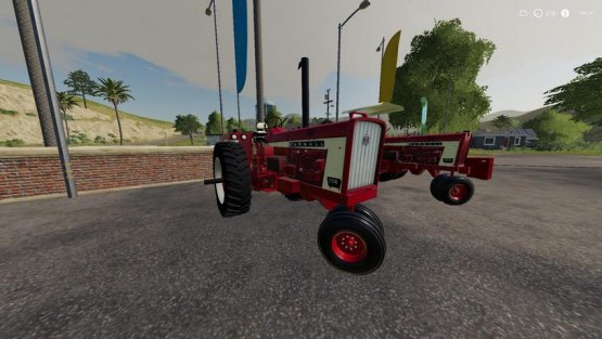 Мод «Farmall 706/806 narrow front» для Farming Simulator 2019