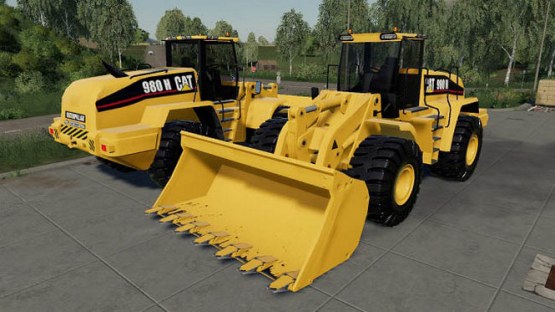 Мод «Cat Front Loader» для Farming Simulator 2019