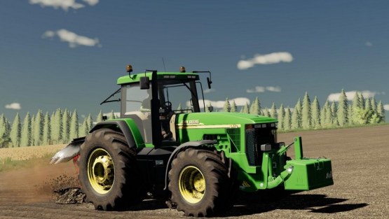 Мод «John Deere 8000/8010» для Farming Simulator 2019