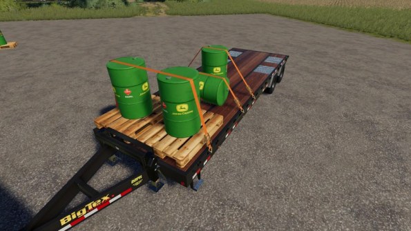 Мод «John Deere Diesel Barrel» для Farming Simulator 2019