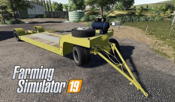 Мод «Fortschritt TL-12 Tieflader» для Farming Simulator 2019