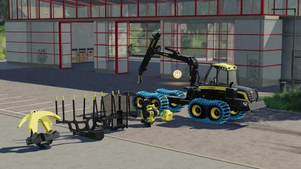 Мод «PONSSE Buffalo Dual» для Farming Simulator 2019