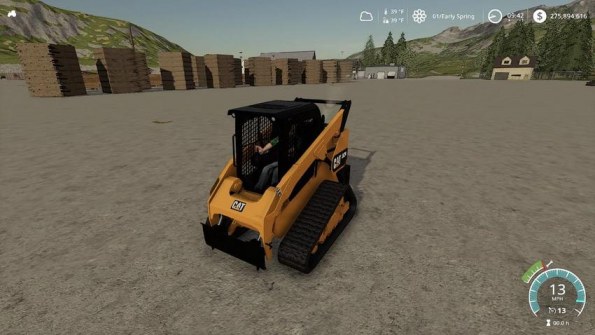 Мод «Cat 289D» для Farming Simulator 2019
