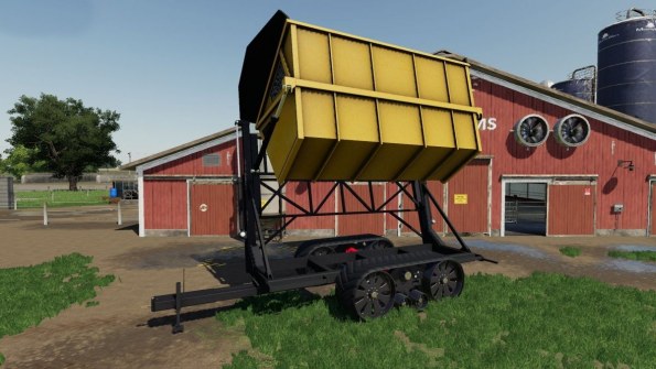 Мод прицеп «Oxbo Dump Cart» для Farming Simulator 2019