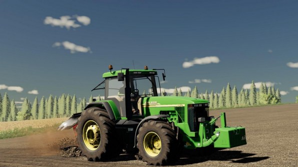 Мод «John Deere 8000/8010» для Farming Simulator 2019