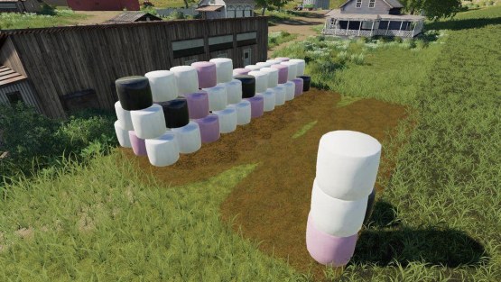 Мод «Bale Stacks» для Farming Simulator 2019